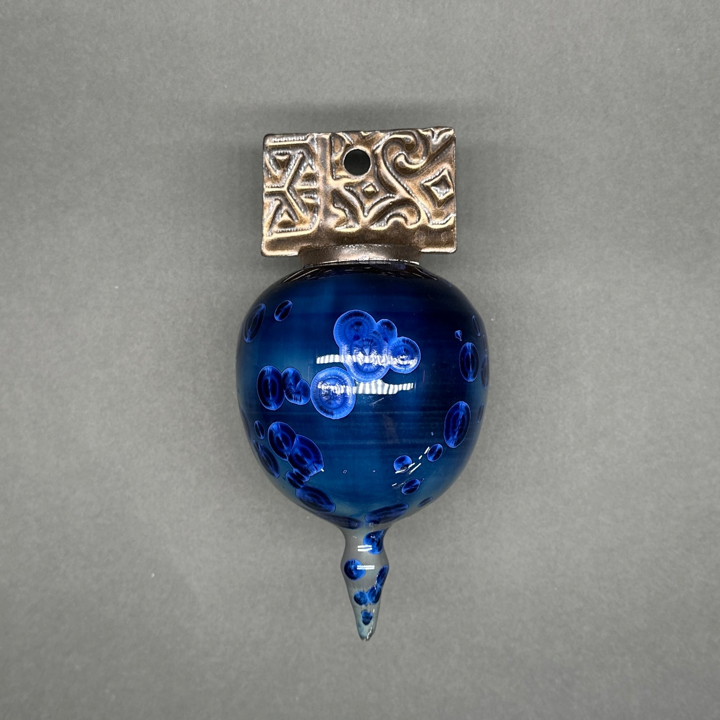 Wu-Lu Ornament in Midnight Blue