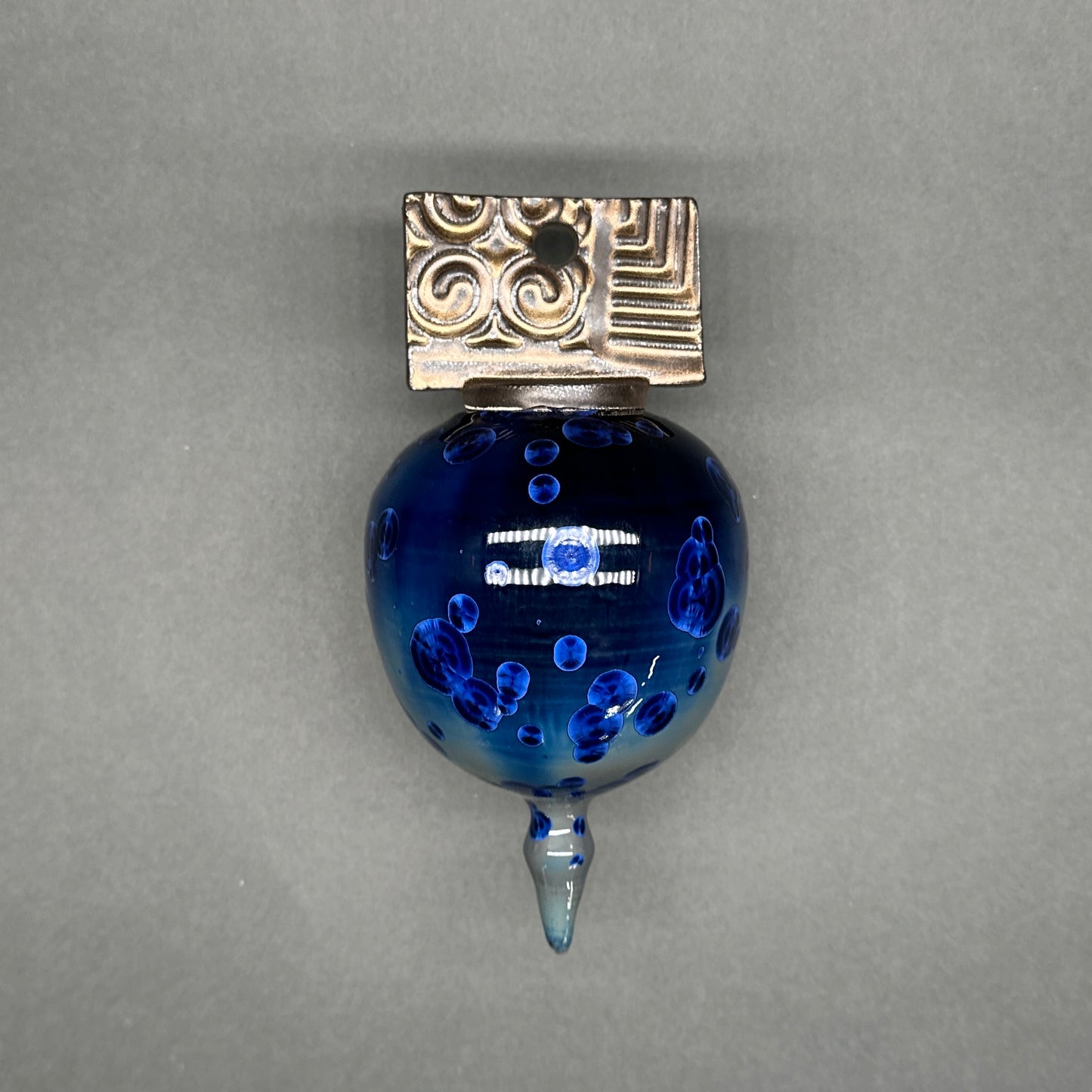 Wu-Lu Ornament in Midnight Blue